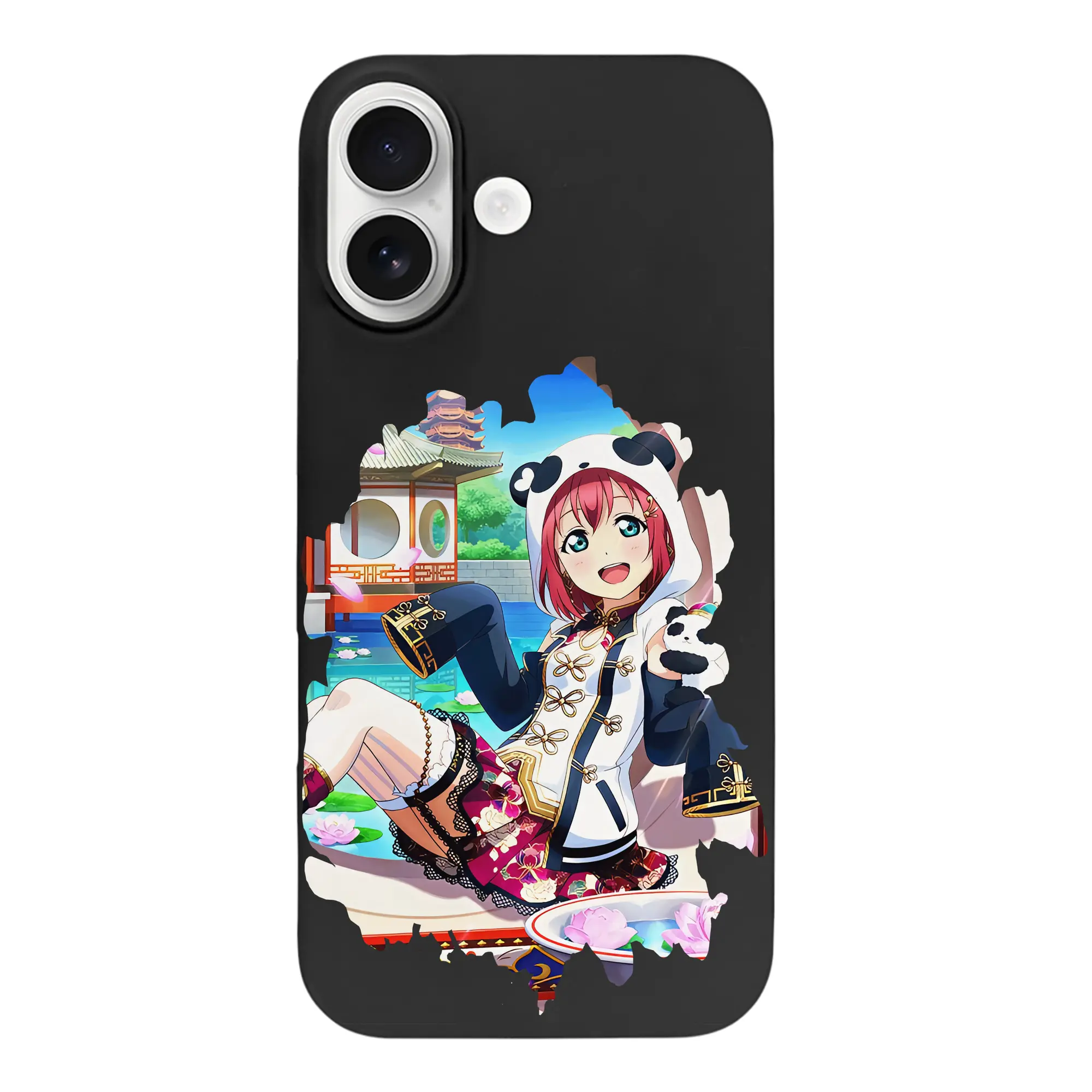 Love Live! グッズ,黒澤ルビィ - iPhone 17 シリーズ シリコンケース 薄型 耐衝撃 指紋防止 ソフトタッチカバー 精密フィット 傷防止 保護ケース iPhone 17/17 Air/17 Pro/17 Pro Max 対応